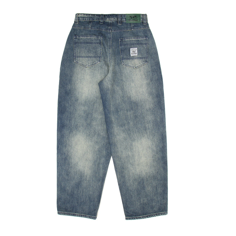 Butter Goods - Wide Cut Denim Jeans
Color : Faded Work Blue