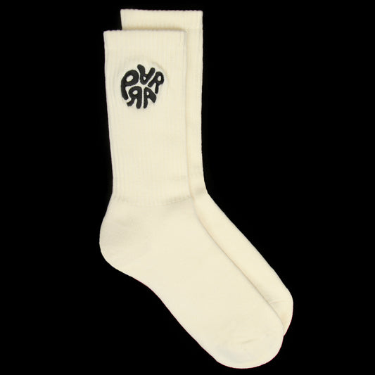 by Parra - 1976 Logo Crew Sock
Color : Off White