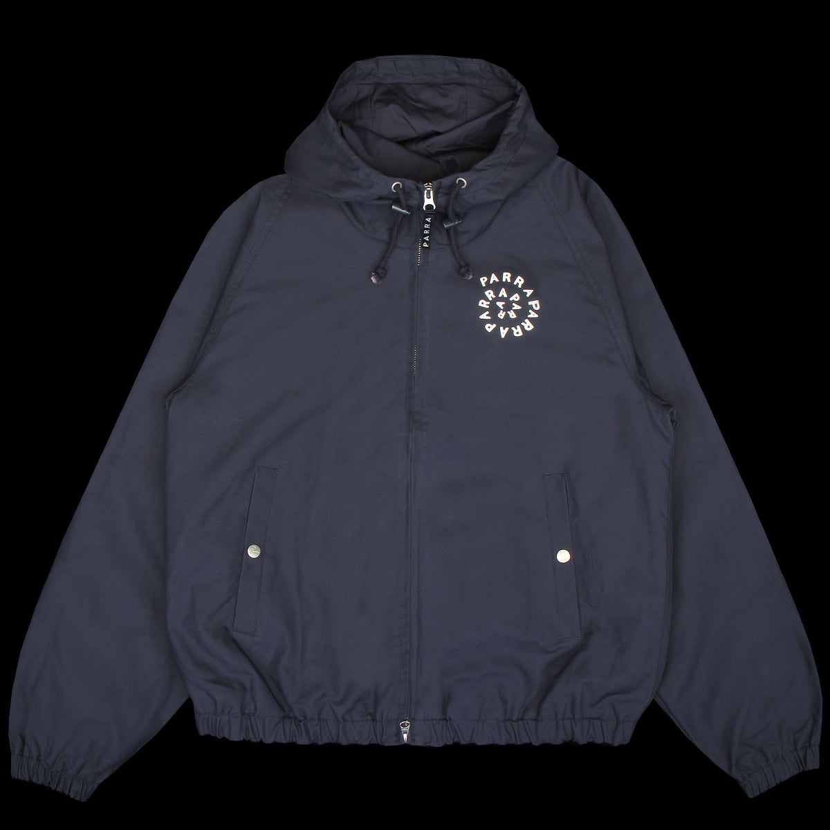 by Parra - Circular Rain Logo Jacket
Style # 56175
Color : Navy Blue