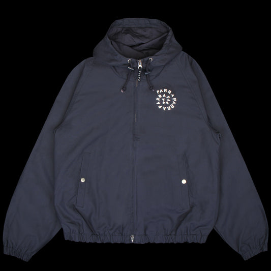 by Parra - Circular Rain Logo Jacket
Style # 56175
Color : Navy Blue