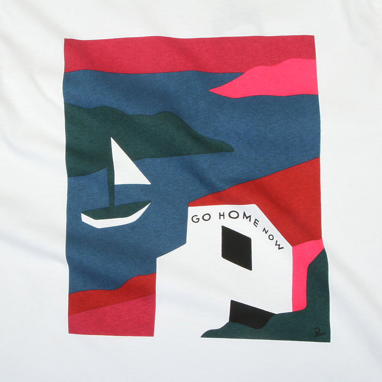 by Parra - No Vacation T-Shirt
Style # 56105
Color : White
