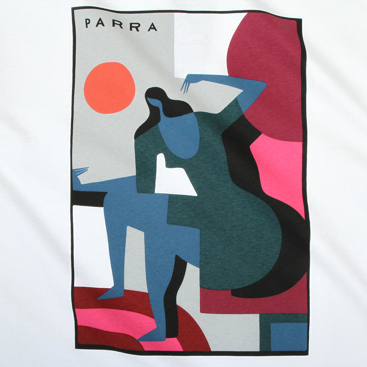 by Parra - Ball To The Face T-Shirt
Style # 55275
Color : White