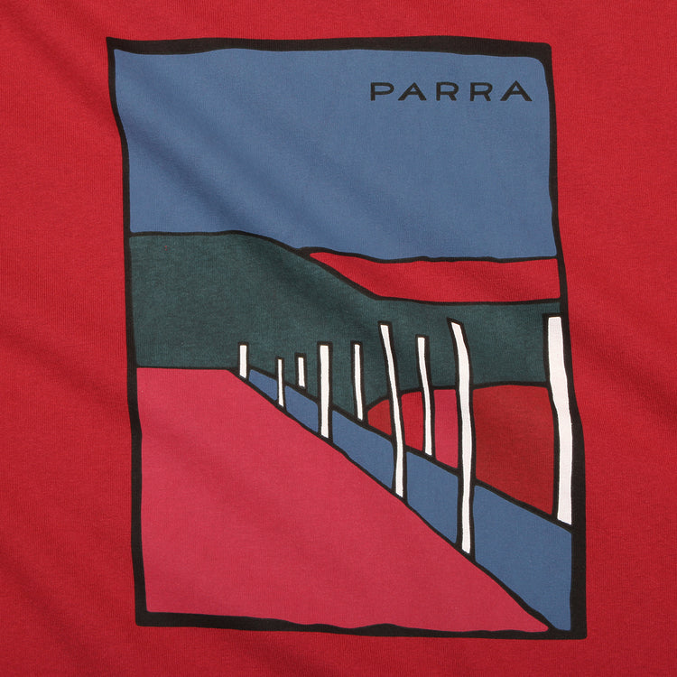 by Parra - Beach Parking T-Shirt
Color : Raspberry