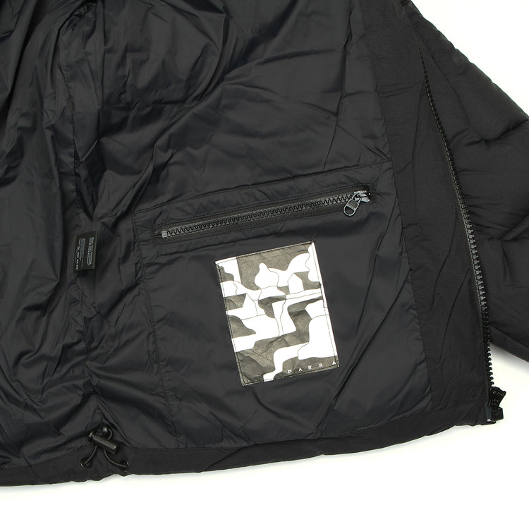 by Parra | Boring Village Puffer Jacket
Color : Black