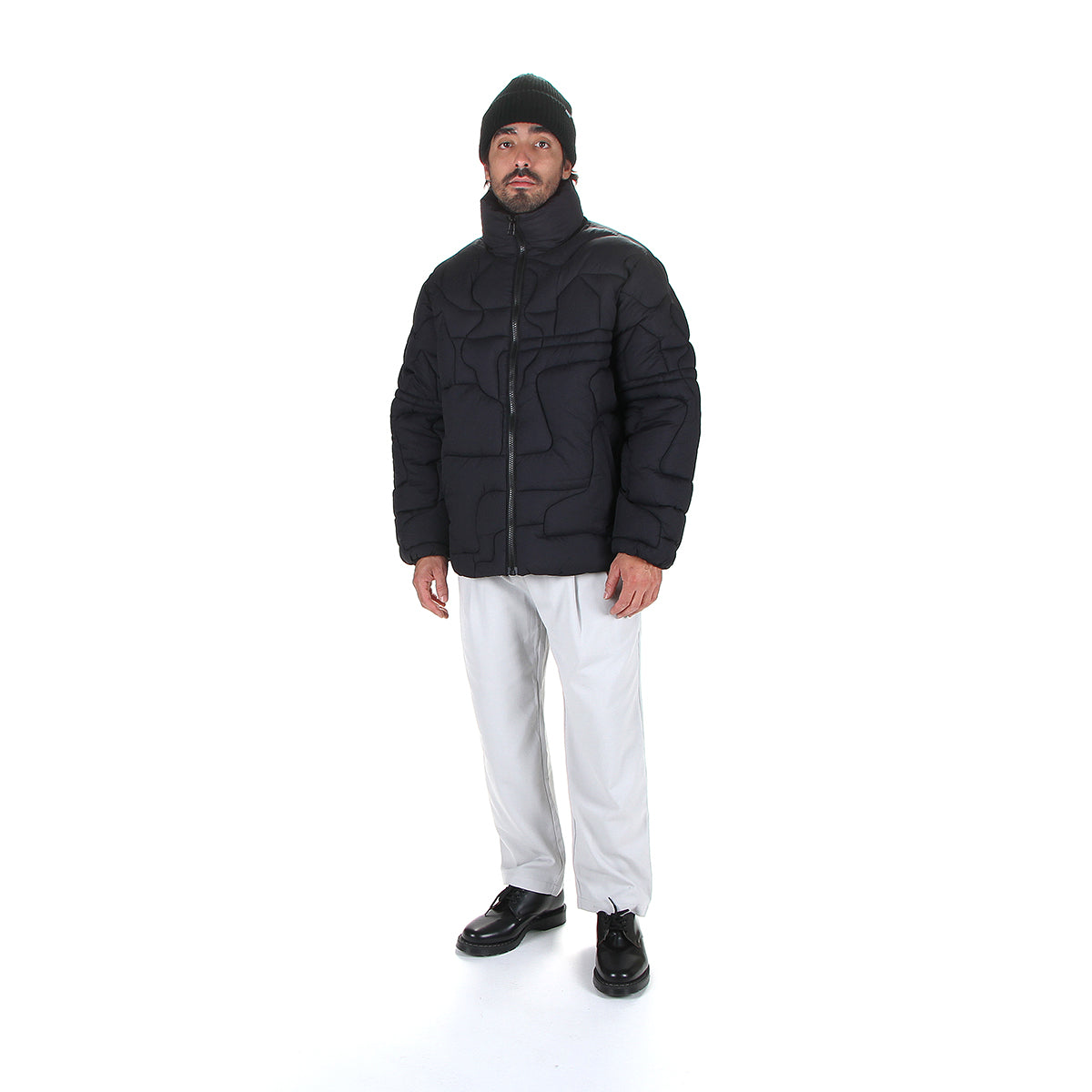 by Parra | Boring Village Puffer Jacket
Color : Black