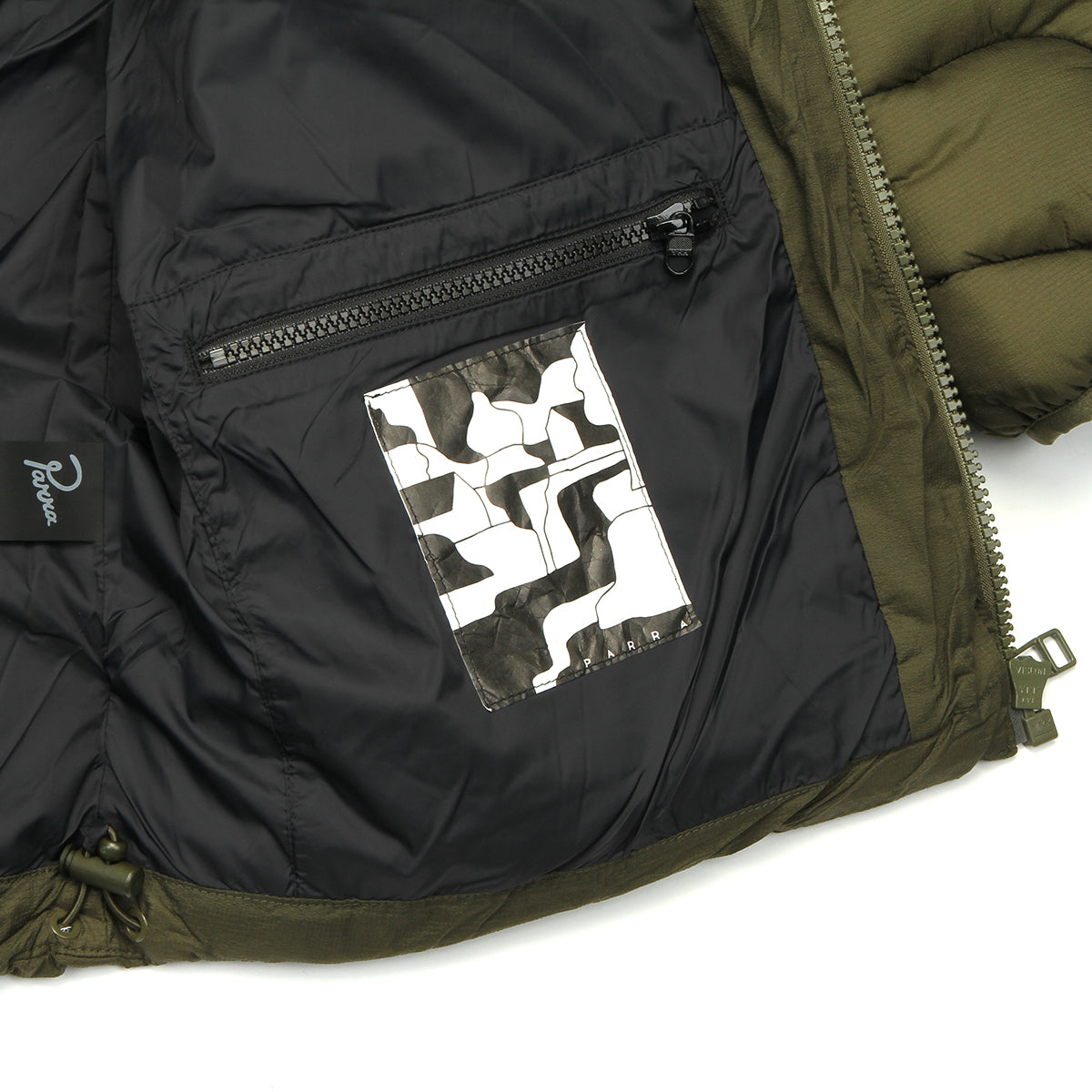 by Parra | Boring Village Puffer Jacket
Color : Green