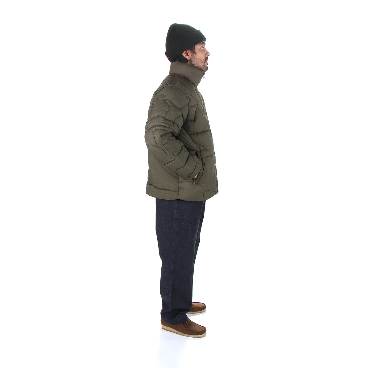 by Parra | Boring Village Puffer Jacket
Color : Green