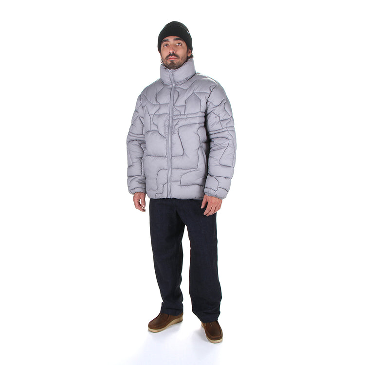 by Parra | Boring Village Puffer Jacket
Color : Grey