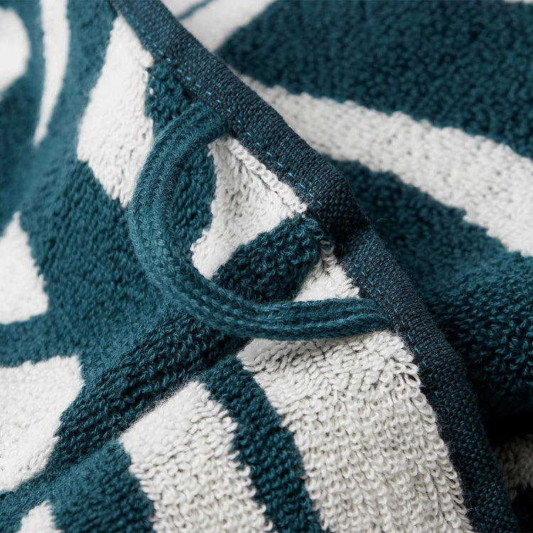 by Parra - Broken FTP Bath Towel Set
Color : Teal Green