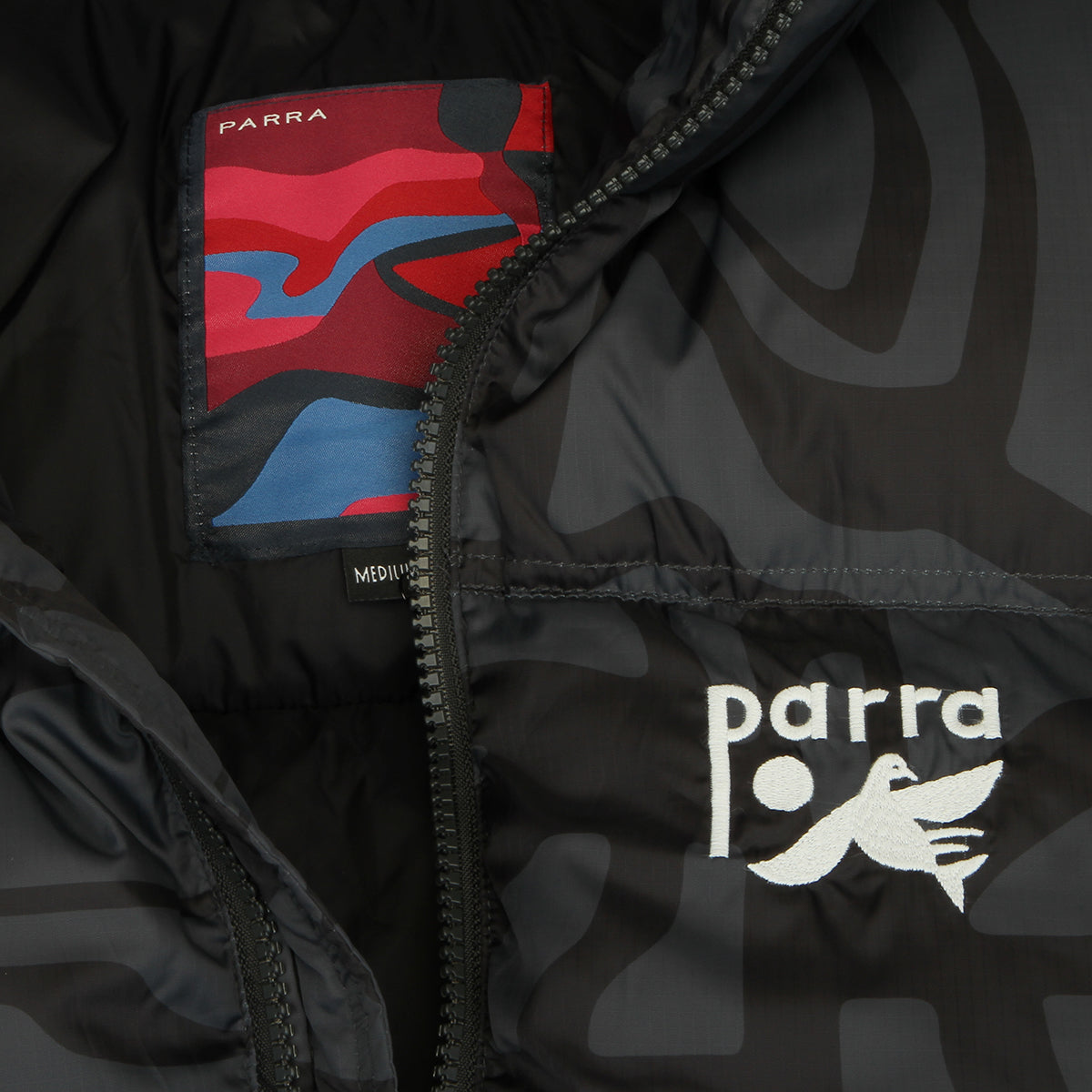 by Parra - Broken FTP Puffer Jacket
Color : Black