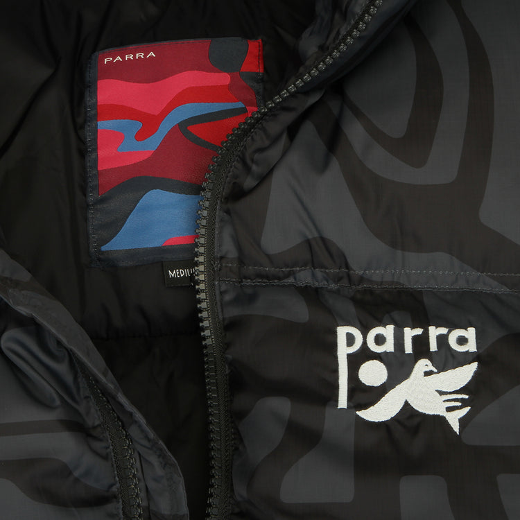 by Parra - Broken FTP Puffer Jacket
Color : Black