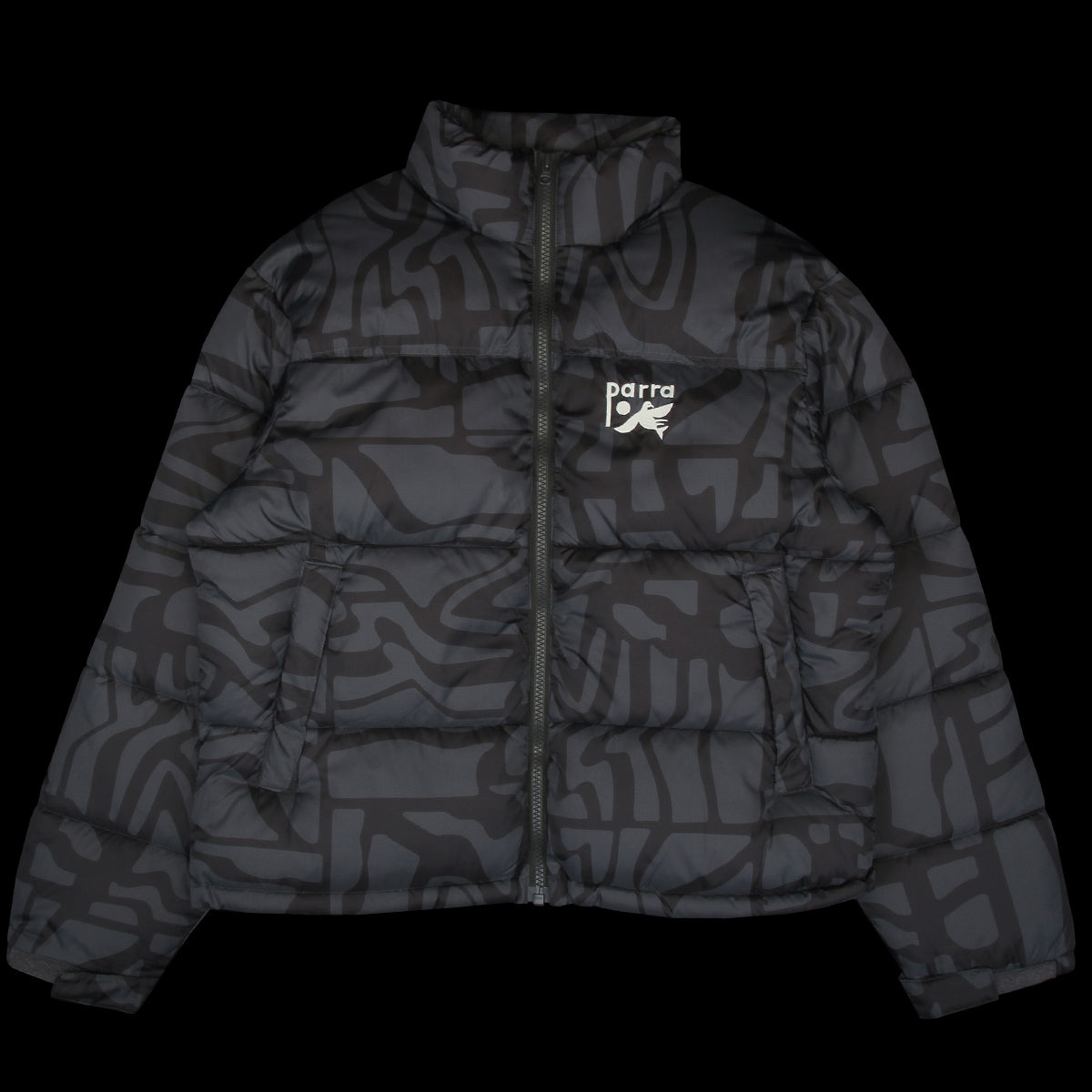 by Parra - Broken FTP Puffer Jacket
Color : Black
