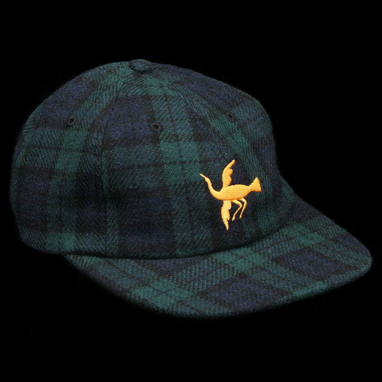 by Parra | Clipped Wings 6 Panel Hat Color : Pine Green