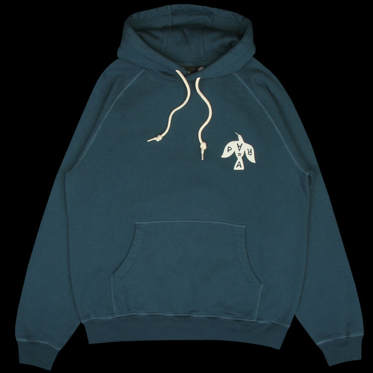 by Parra - Crow Logo Hooded Sweatshirt
Color : Teal