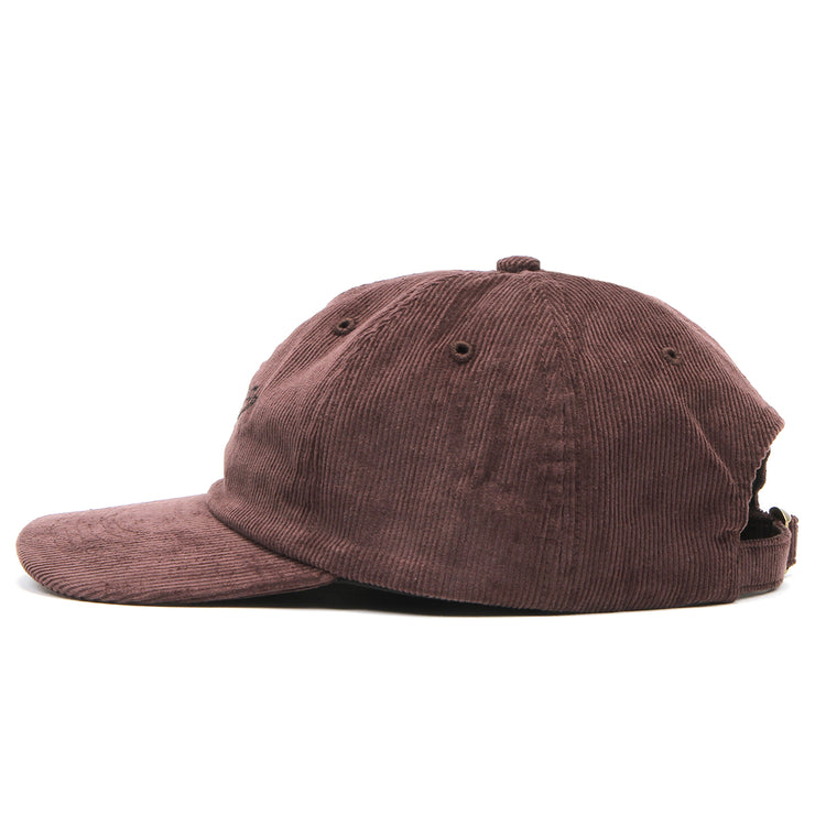 by Parra | Fancy Logo 6 Panel Hat
Color : Dark Mahogany