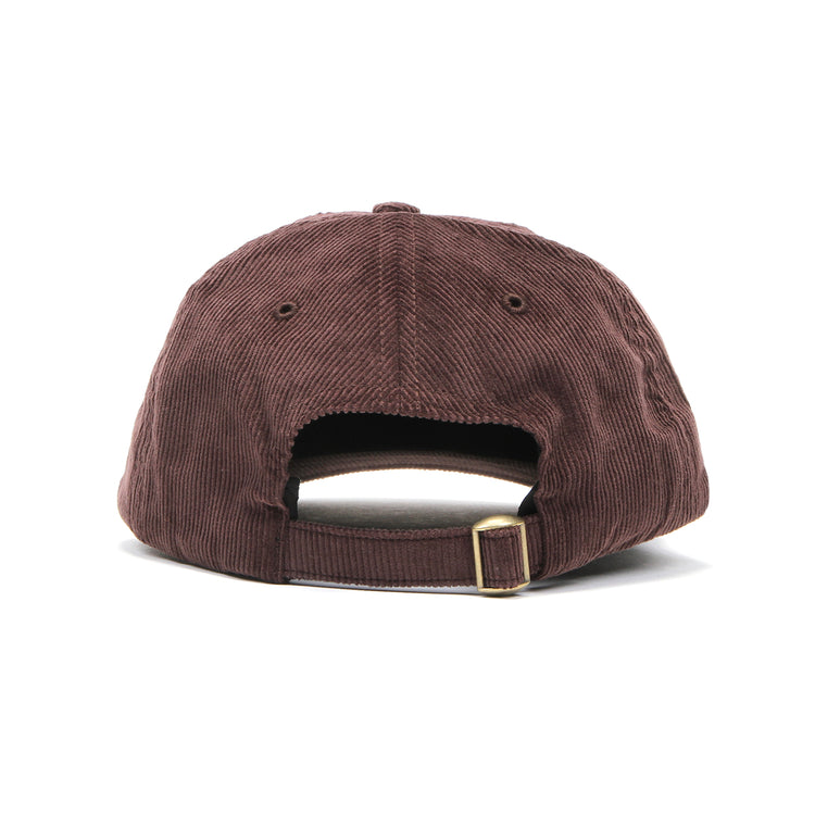 by Parra | Fancy Logo 6 Panel Hat
Color : Dark Mahogany