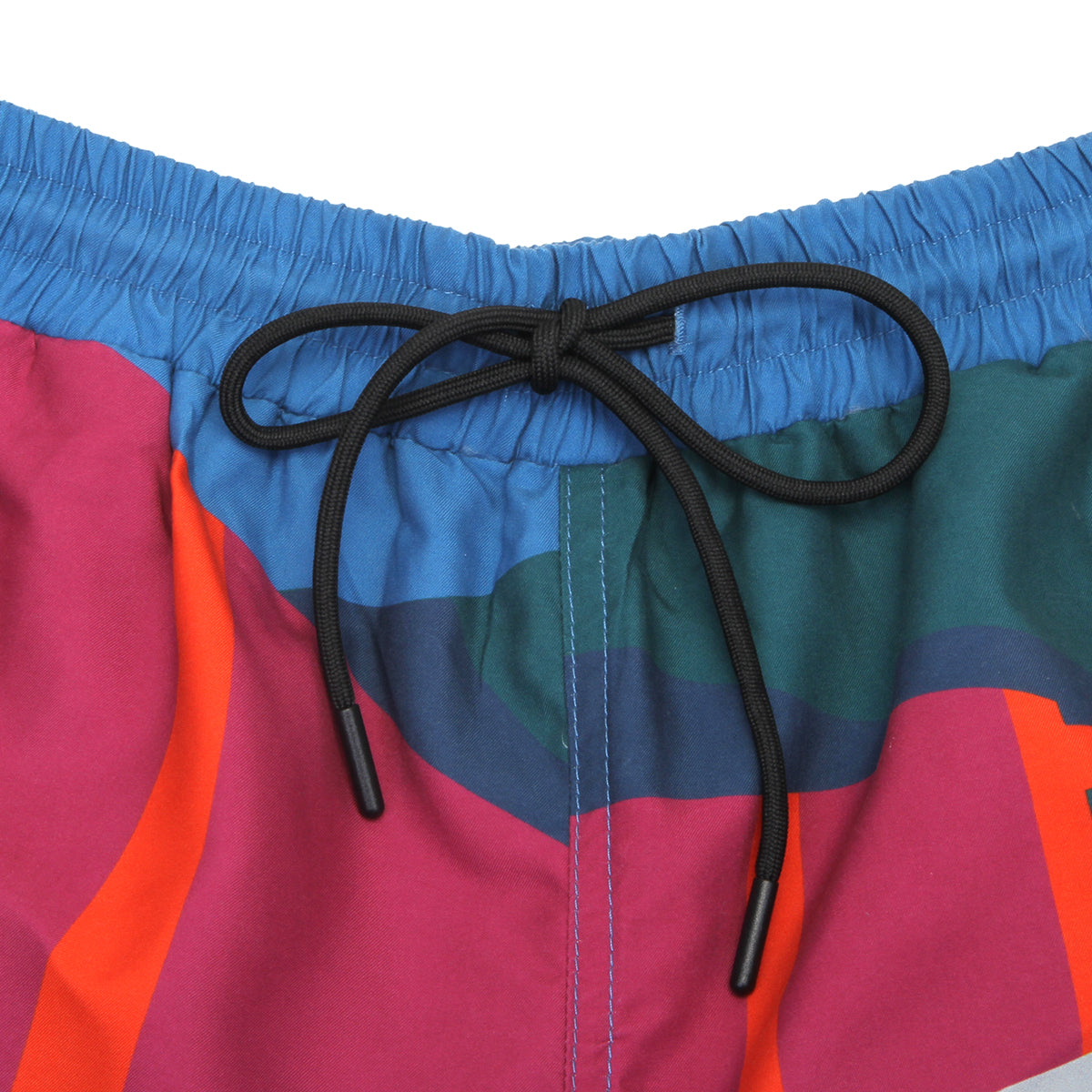 by Parra - The Festival Fence Swim Shorts
Color : Blue