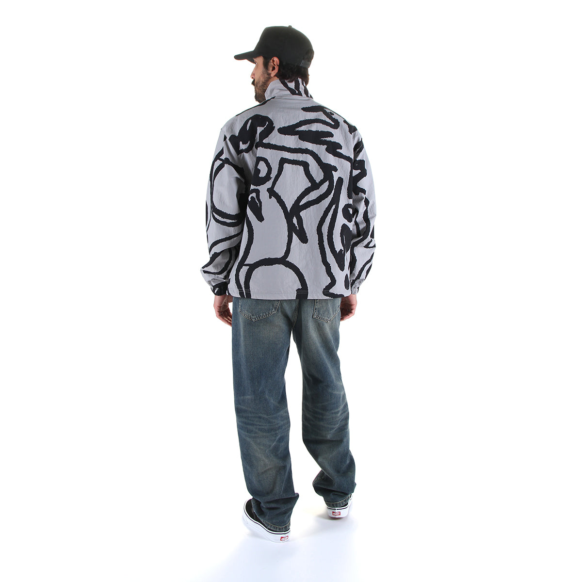 by Parra - Freak Scene Reversible Track Jacket
Style # 55215
Color : Grey