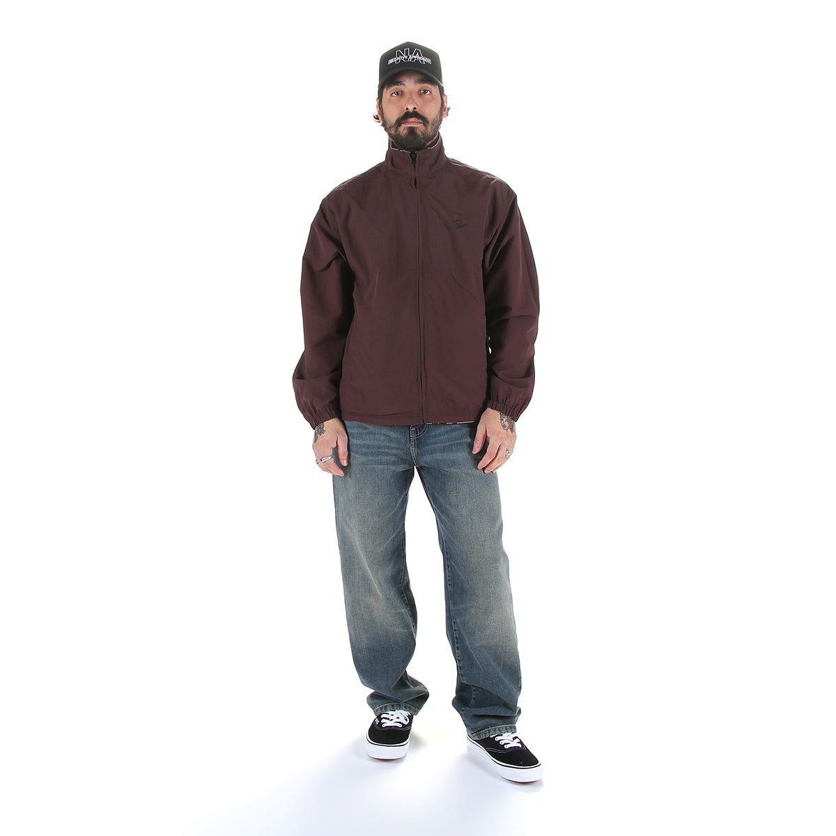 by Parra - Freak Scene Reversible Track Jacket
Style # 55215
Color : Grey
