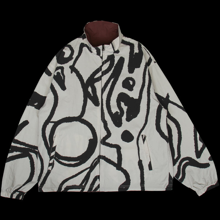 by Parra - Freak Scene Reversible Track Jacket
Style # 55215
Color : Grey