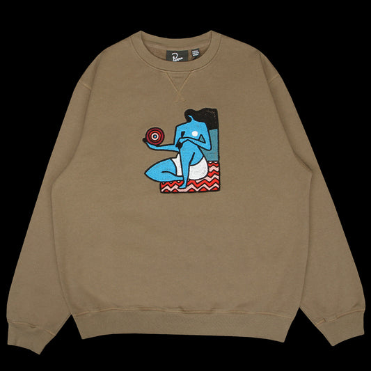 by Parra | Future Visions Crewneck Sweatshirt
Color : Stone Grey