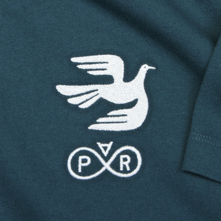 by Parra - Infinite Bird Logo T-Shirt
Color : Blue