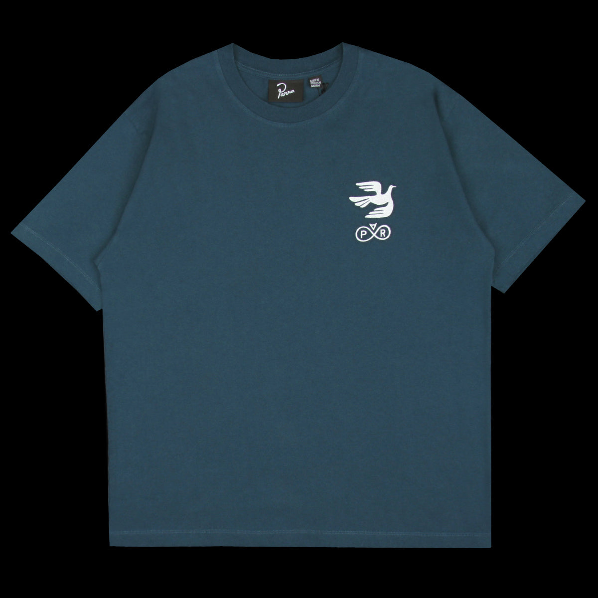 by Parra - Infinite Bird Logo T-Shirt
Color : Blue