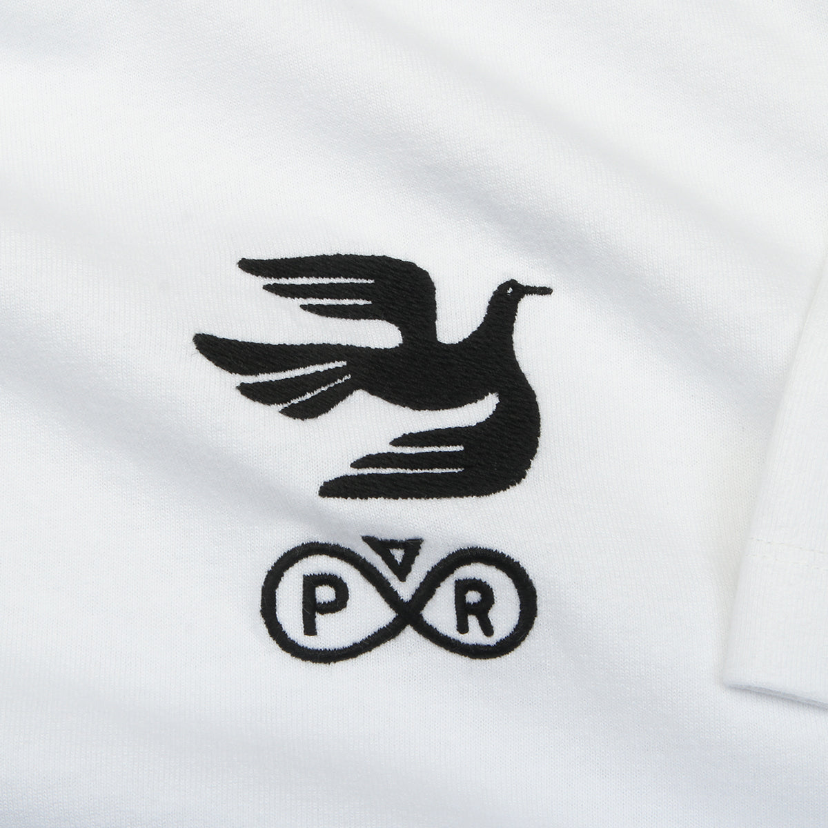 by Parra - Infinite Bird Logo T-Shirt
Color : White