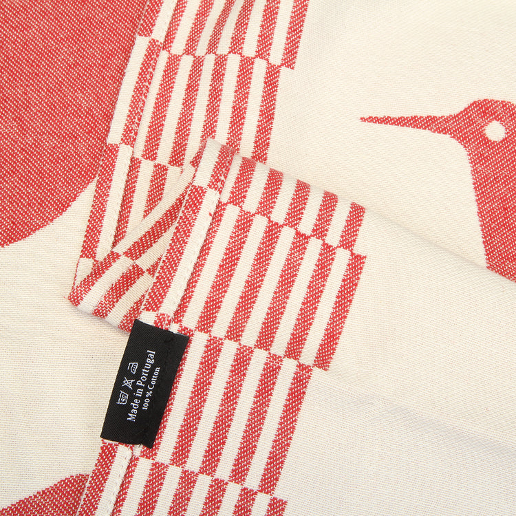 by Parra - Infinite Kitchen Bird Towel Set
Color : Red