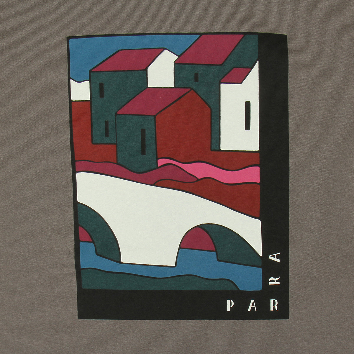 by Parra | Leaving You T-Shirt
Color : Anthracite