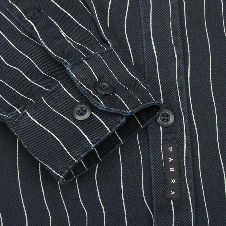 by Parra - Meandering Lines Shirt
Color : Navy Blue