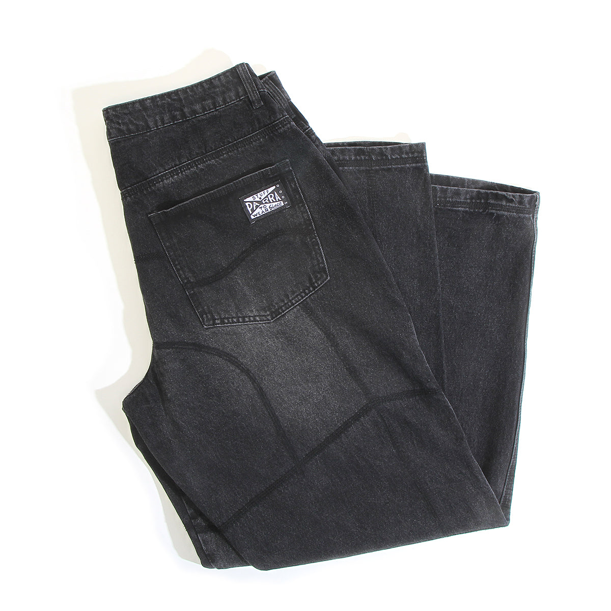 by Parra - Moto Stitcher Denim Pant
Color : Black