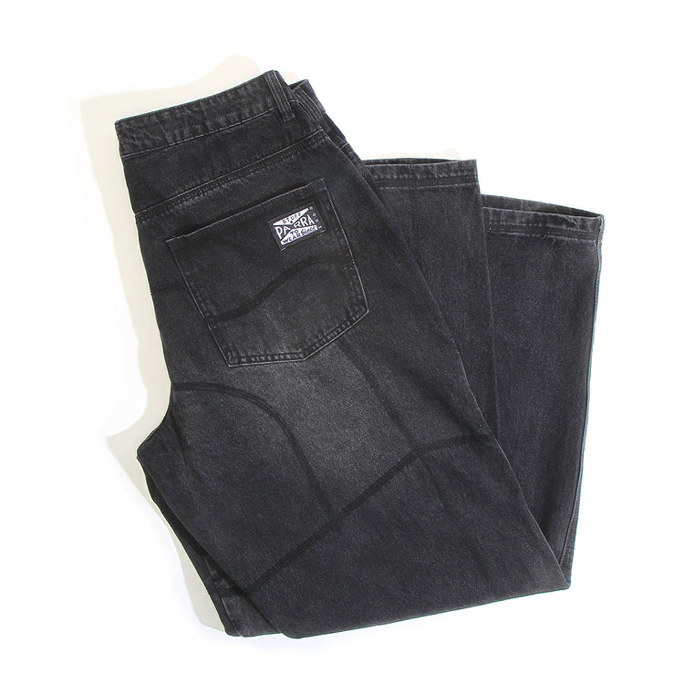by Parra - Moto Stitcher Denim Pant
Color : Black