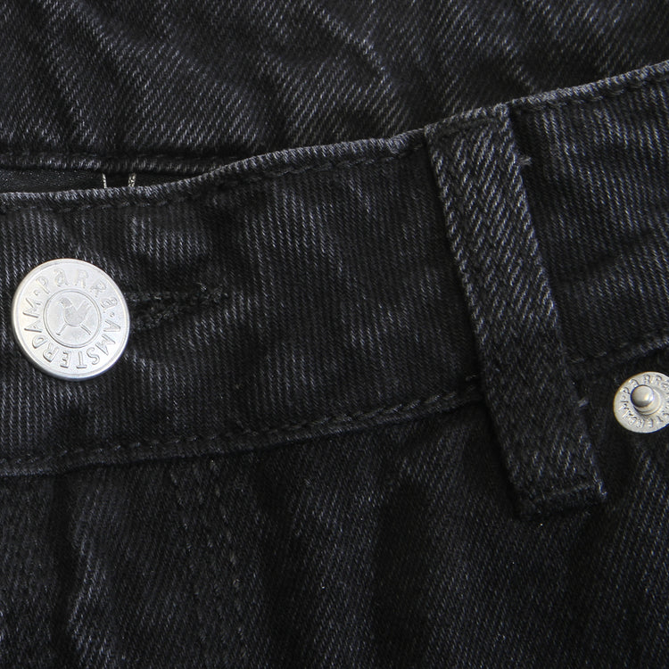 by Parra - Moto Stitcher Denim Pant
Color : Black
