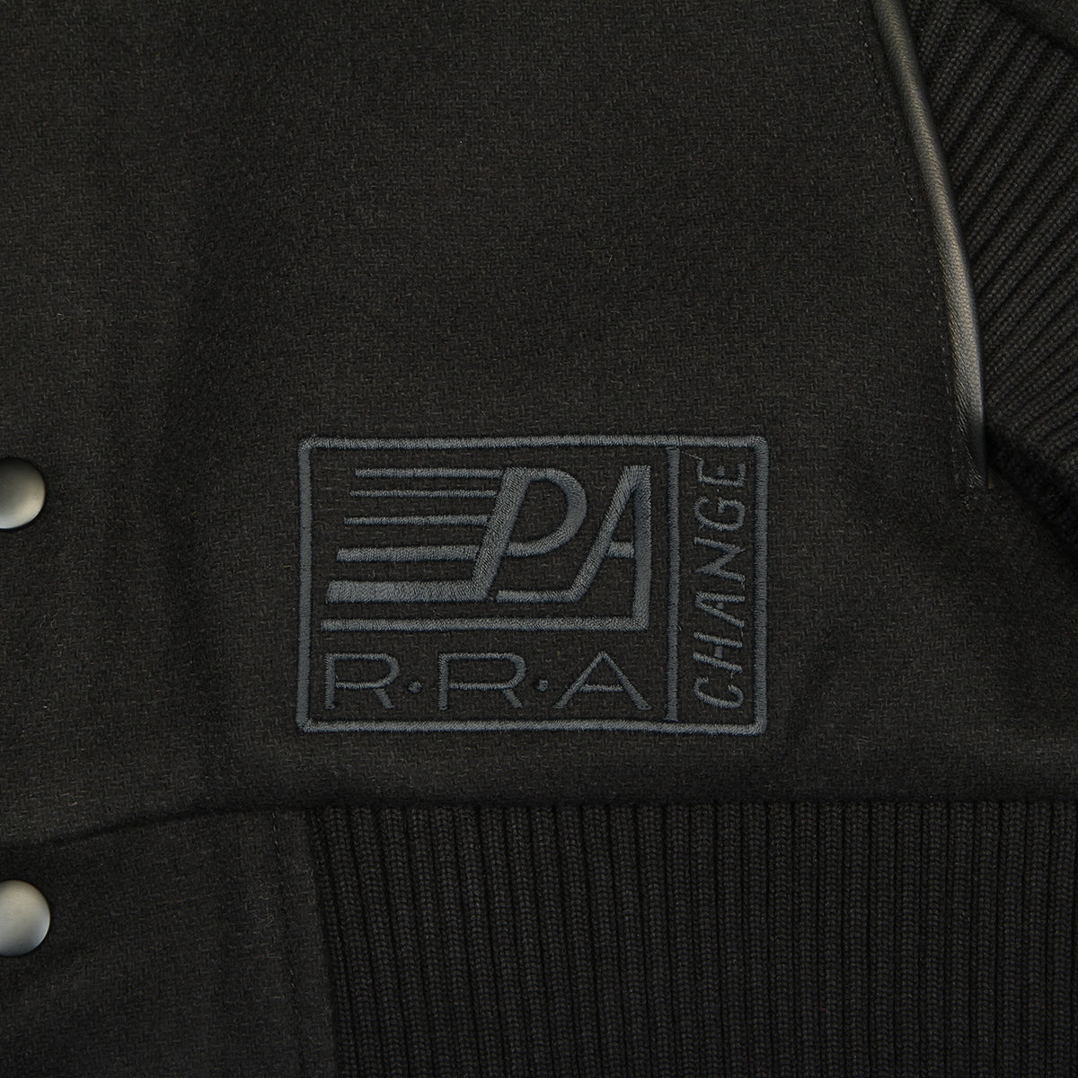 by Parra - Not Movie Quality Varsity Jacket
Color : Black