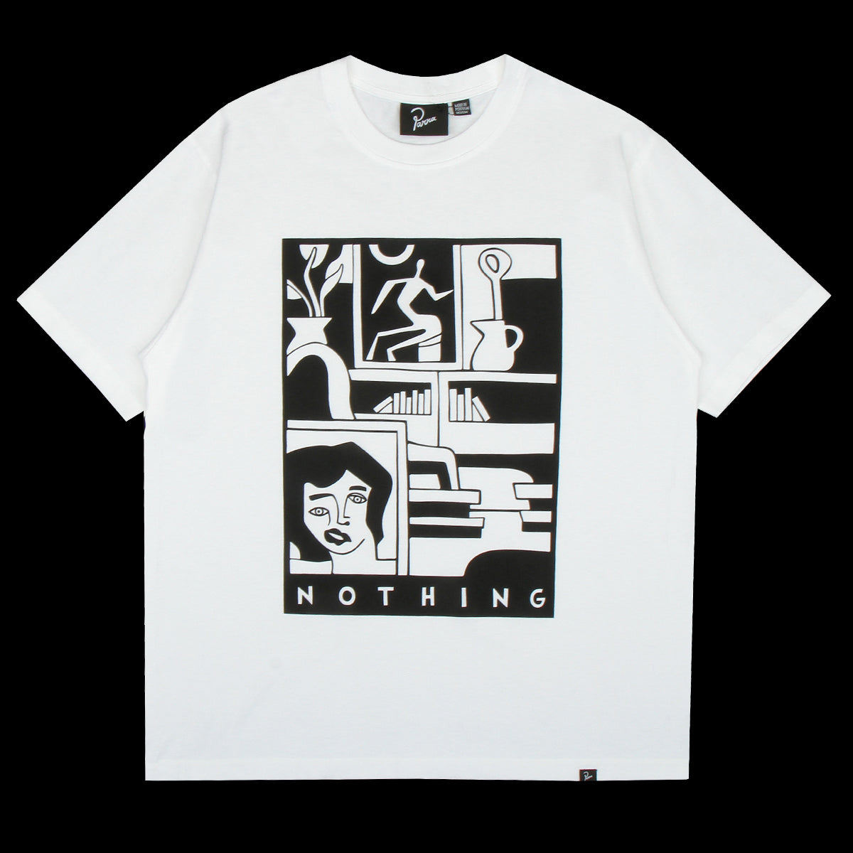by Parra - Our House T-Shirt
Color : White