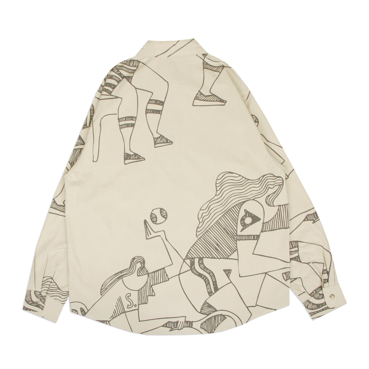 by Parra - Pen Drawings Shirt
Style # 55505
Color : Sand