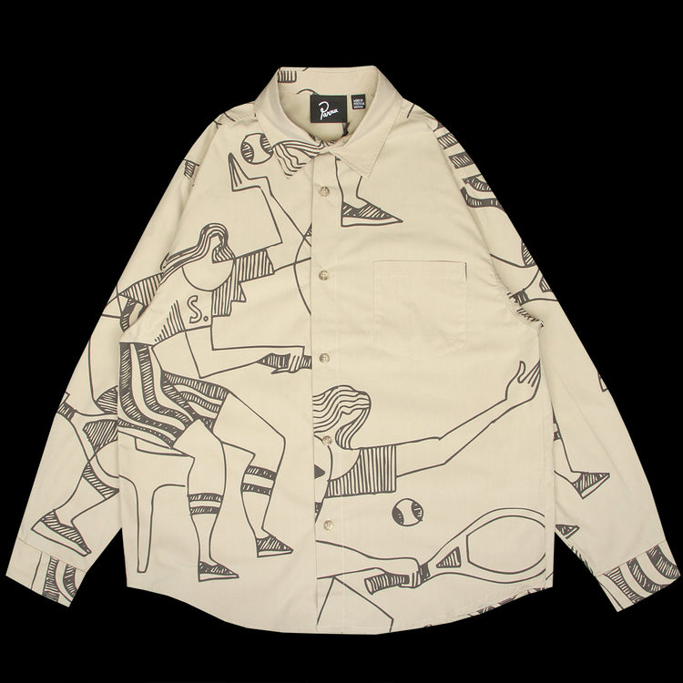 by Parra - Pen Drawings Shirt
Style # 55505
Color : Sand