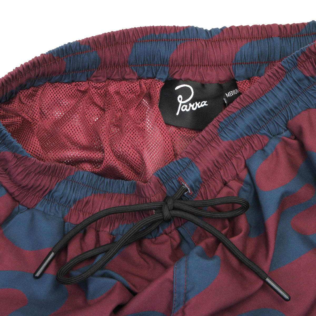 by Parra - Splashed Swim Shorts
Color : Burgundy