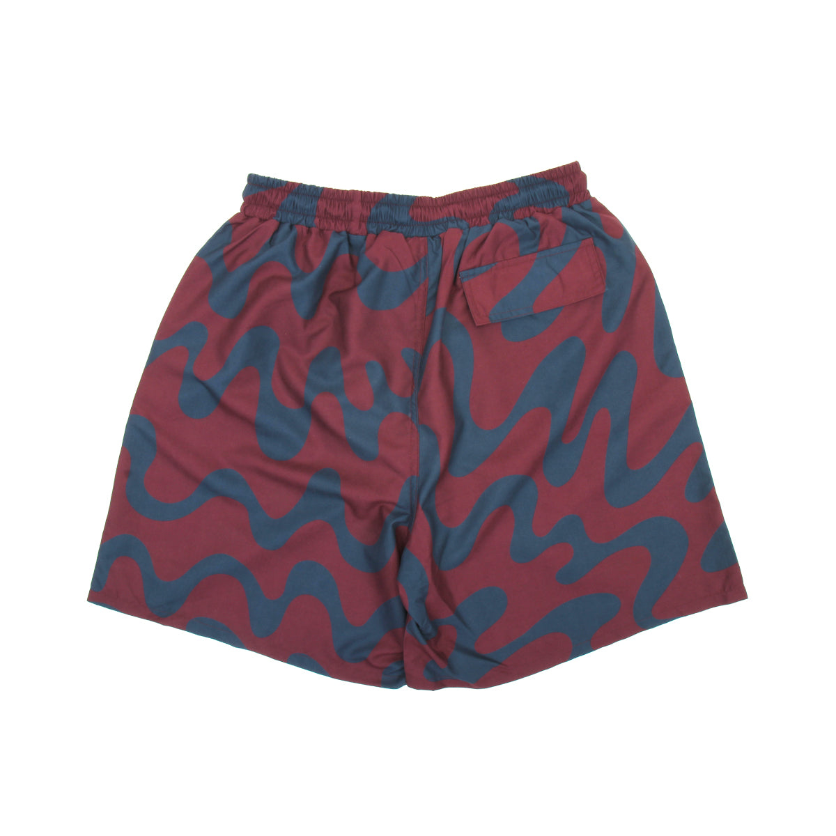 by Parra - Splashed Swim Shorts
Color : Burgundy