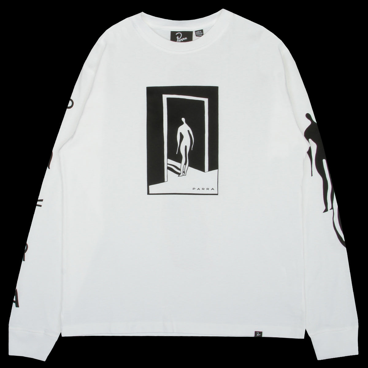 by Parra - The Hotel L/S T-Shirt
Color : White
