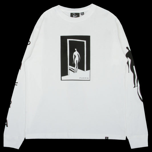 by Parra - The Hotel L/S T-Shirt
Color : White
