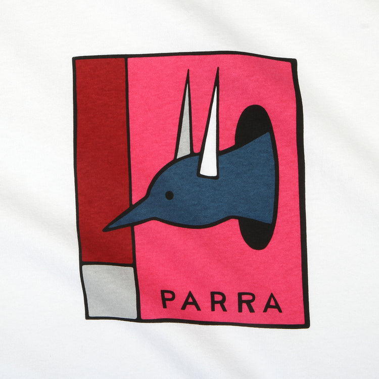 by Parra - The Hunted T-Shirt
Style # 56100
Color : White