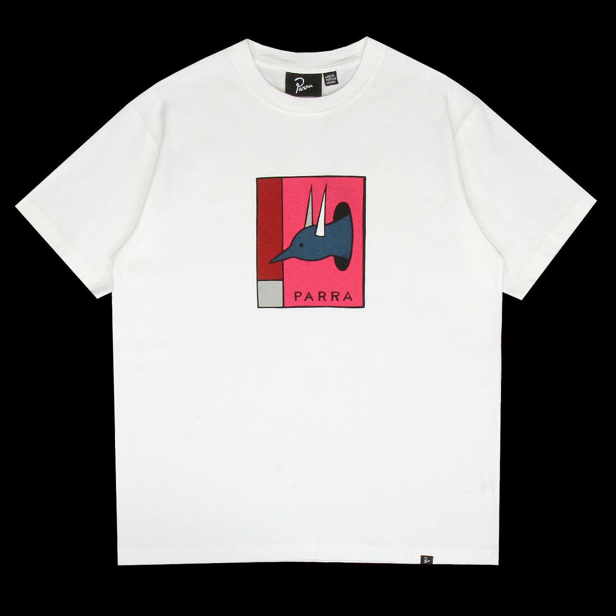 by Parra - The Hunted T-Shirt
Style # 56100
Color : White