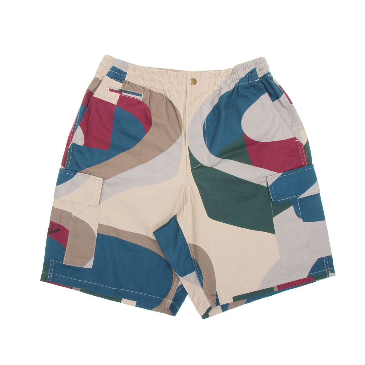 by Parra - The Wall Camo Shorts
Color : Sand