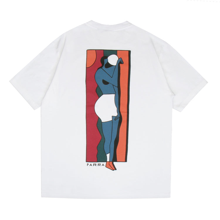 by Parra - Vertical Thoughts T-Shirt
Style # 55550
Color : White