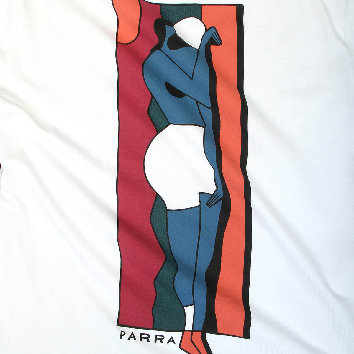 by Parra - Vertical Thoughts T-Shirt
Style # 55550
Color : White