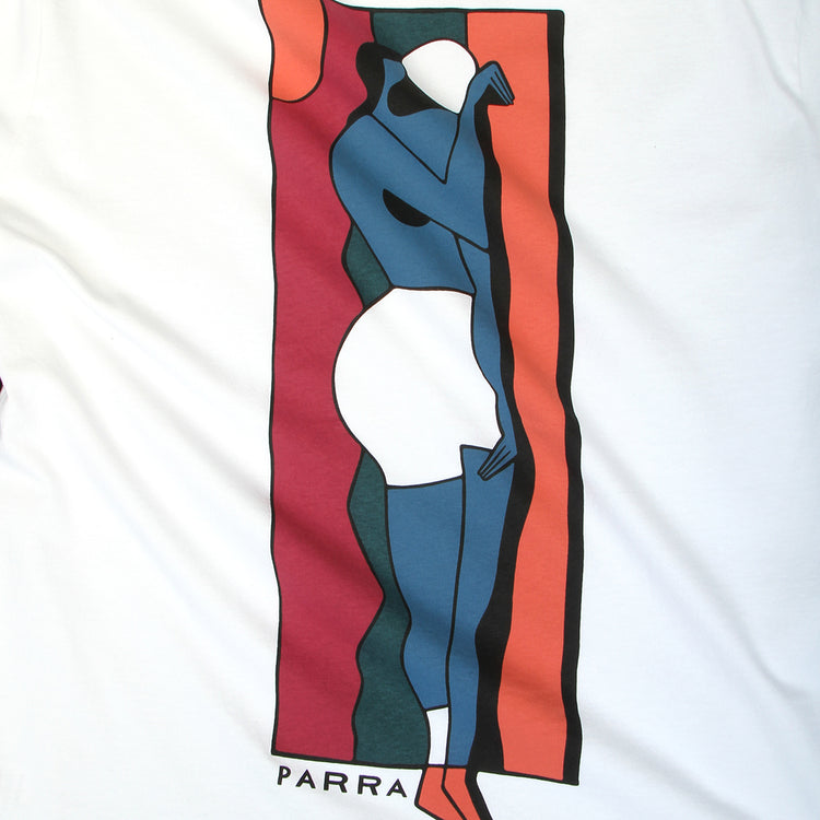 by Parra - Vertical Thoughts T-Shirt
Style # 55550
Color : White