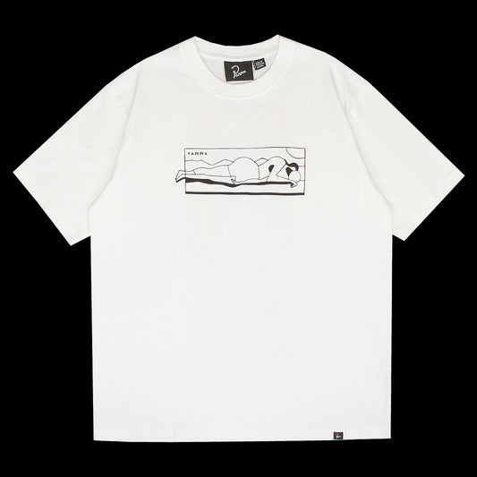 by Parra - Vertical Thoughts T-Shirt
Style # 55550
Color : White