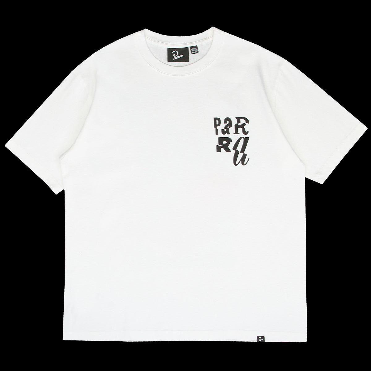 by Parra - Why Are You Here T-Shirt
Color : White